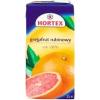 Sok owocowy Hortex, grejpfrutowy rubinowy, 1, 0 l
