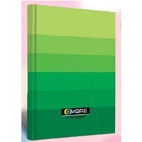 Brulion, kolorowa kolekcja OMBRE / A4 / zielony, ilo kartek - 96