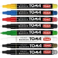 Marker olejowy TOMA, T0441 - 1, 5mm, czarny